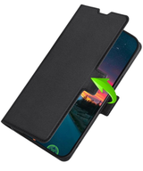 Google Pixel 10a Bookcase Hoesje Zwart Leren Look Met Pasjeshouder