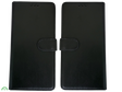 Boek case Zwartte cover iPhone 16 Plus
