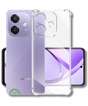 Hoesje voor Oppo A3x 5G Antishock Case Hoogwaardige bescherming Transparant