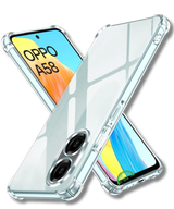 Hoesje voor Oppo A58 4G Transparant Anti-Shock