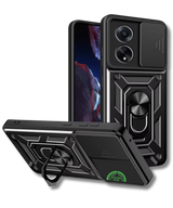 Hoesje voor Oppo A58 4G met Camera-Slider Kickstand
