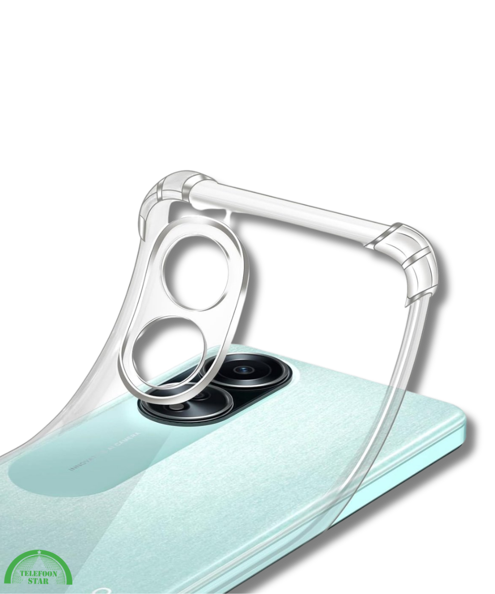 Hoesje voor Oppo A58 4G Transparant Anti-Shock