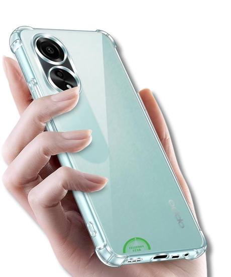 Hoesje voor Oppo A58 4G Transparant Anti-Shock