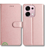 Bookcase Oppo A6 Pro Roze Stijlvolle Bescherming en strak