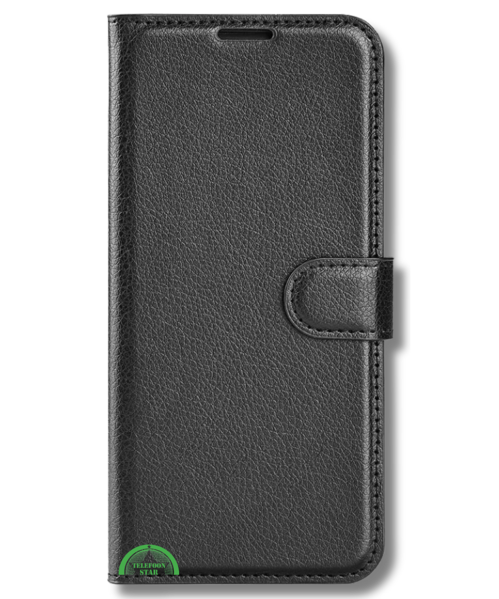 Bookcase Hoesje voor Oppo A60 Zwart Stijlvolle Bescherming