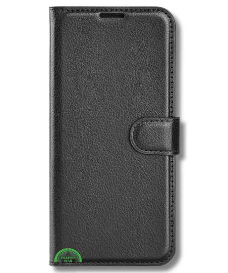 Bookcase Hoesje voor Oppo A60 Zwart Stijlvolle Bescherming