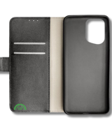Bookcase Hoesje voor Oppo Find X5 Pro Zwart Stijlvolle Bescherming