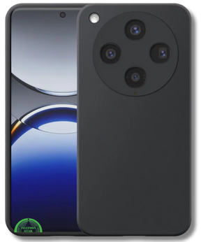 Zwart Hoesje voor OPPO Find X8 Slank Flexibel & Krasbestendig