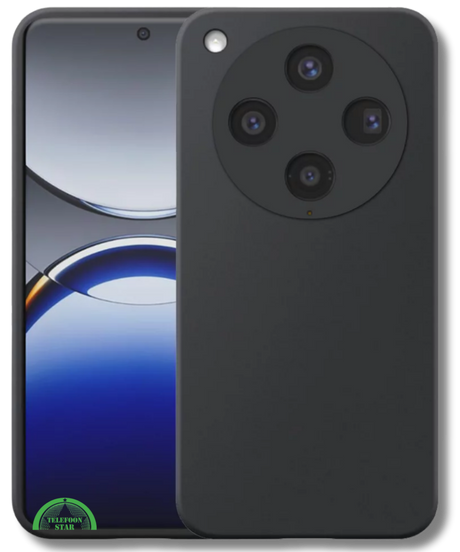 Zwart Hoesje voor OPPO Find X8 Slank Flexibel & Krasbestendig
