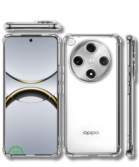 Hoesje voor Oppo Find x8 5G Transparant Anti-Shock strak
