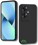 Zwart Hoesje voor OPPO Reno 11F Slank Flexibel & Krasbestendig