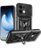 Hoesje voor Oppo Reno 13 5G Zwart Shockproof stevige sluiting