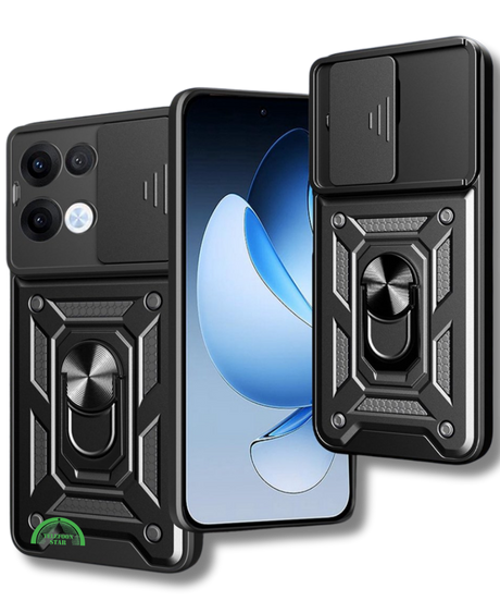 Hoesje voor Oppo Reno 13 5G Zwart Shockproof stevige sluiting