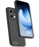 Zwart Hoesje voor OPPO Reno 13 Pro Slank Flexibel & Krasbestendig