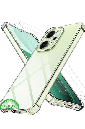 Transparant Shockproof Hoesje voor Oppo Reno 14 5G