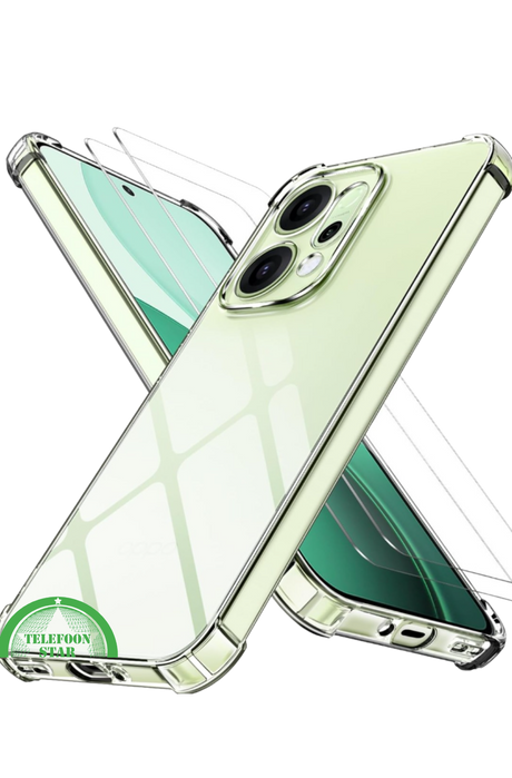 Transparant Shockproof Hoesje voor Oppo Reno 14 5G