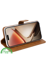 Bookcase Hoesje voor Oppo Reno 14 5G Bruin