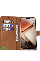 Bookcase hoesje voor Oppo A79 Bruin volledig