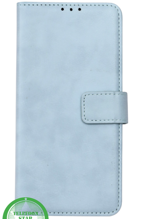 Bookcase Hoesje voor Oppo Reno 14 5G Licht Blauw