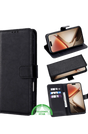 BookCase ProtectCover Zwart voor Oppo Reno 14F