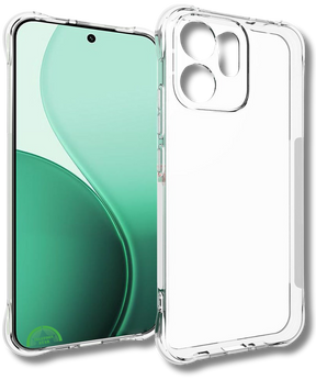 Hoesje voor Oppo Reno 14F Antishock Case Hoogwaardige bescherming Transparant