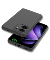 Zwart Hoesje voor Oppo Reno 14 F Silicone Slank
