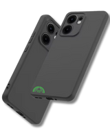 Zwart Hoesje voor Oppo Reno 14 F Silicone Slank