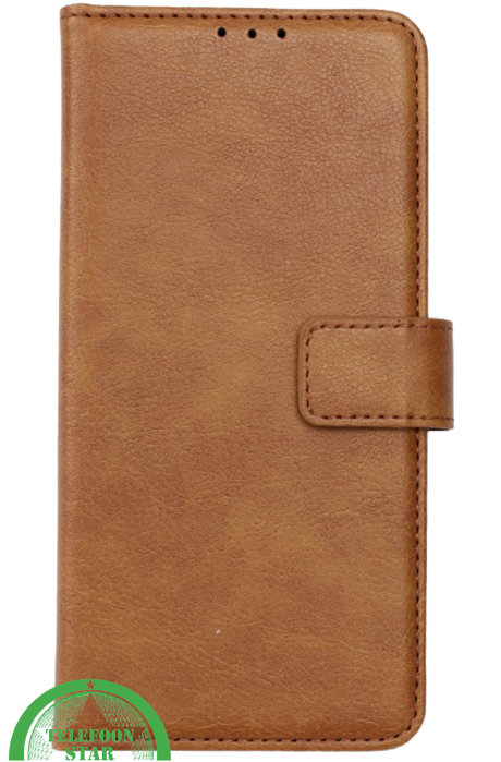 Bookcase hoesje voor Oppo A79 Bruin volledig