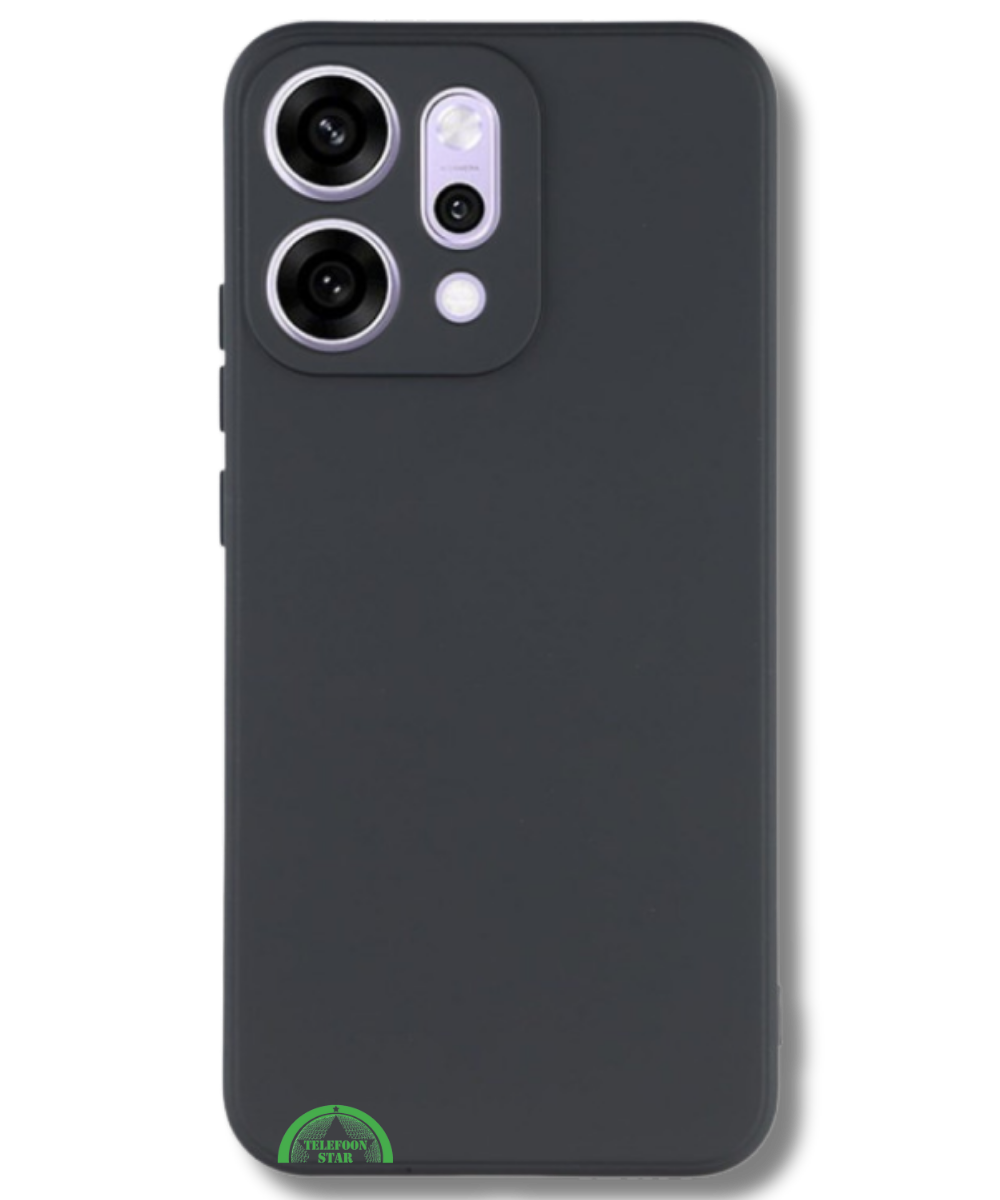 Hoesje voor OPPO Reno 15 5G Zwart Siliconen