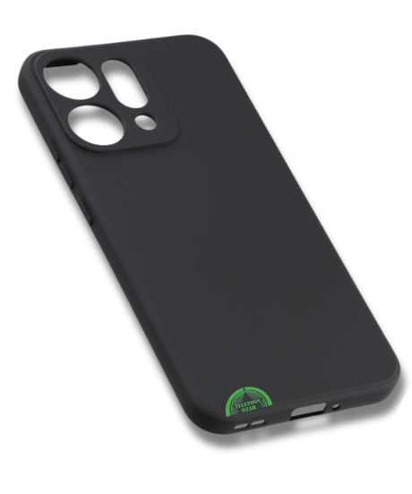 Hoesje voor OPPO Reno 15 5G Zwart Siliconen