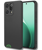 Hoesje voor OPPO Reno 15 5G Zwart Siliconen