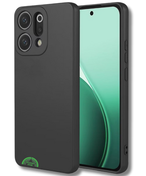Hoesje voor OPPO Reno 15 5G Zwart Siliconen