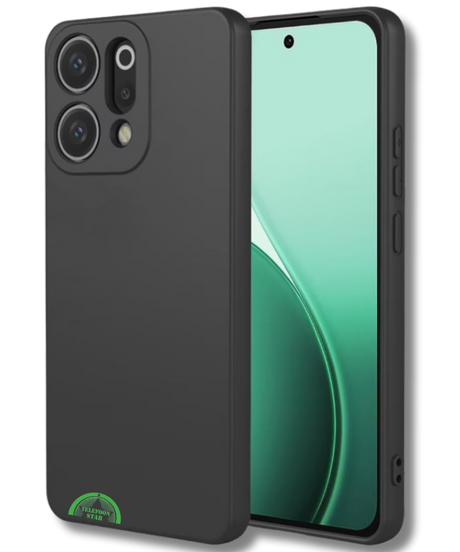 Hoesje voor OPPO Reno 15 5G Zwart Siliconen