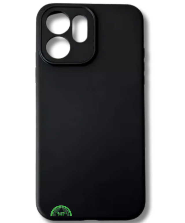 Hoesje voor OPPO Reno 15 FS Zwart Siliconen
