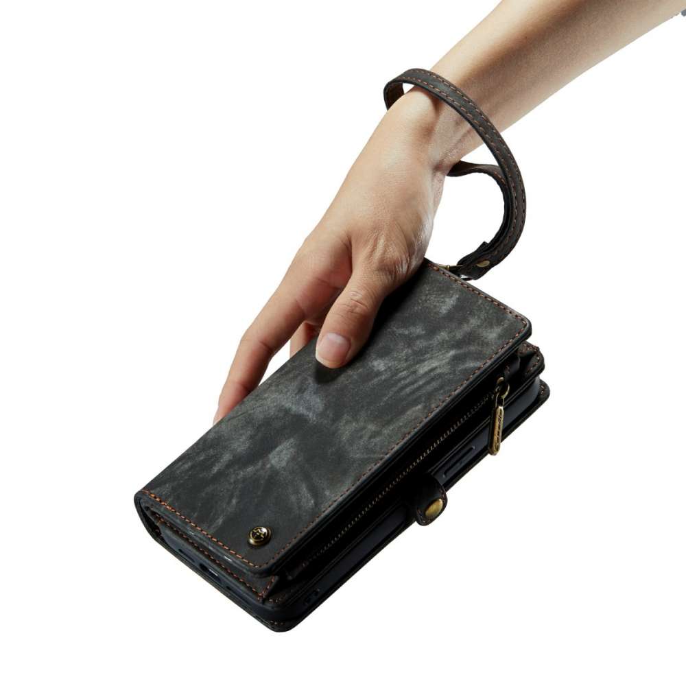 iPhone 14 3-in-1 portemonnee hoesje zwart