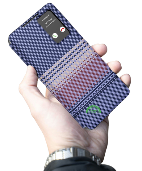 Samsung Galaxy S26 Paars Smart View Boekcase Hoesje Met Dagelijkse slijtage Stof