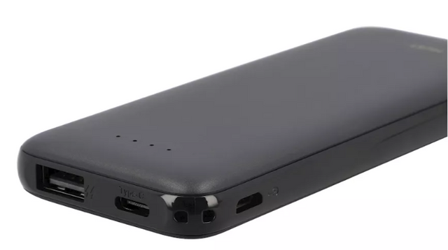 Powerbank 5000 mAh – Slim Design met USB-C & USB-A