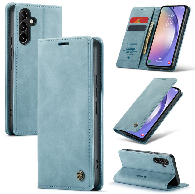 Google Pixel 10 Hoesje Bookcase Blauw – Stijlvolle Wallet Case met Kaarthouder