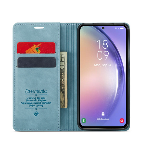 Google Pixel 10 Hoesje Bookcase Blauw – Stijlvolle Wallet Case met Kaarthouder