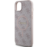 iPhone 15 MagSafe Hoesje | Guess Hoesje | Roze