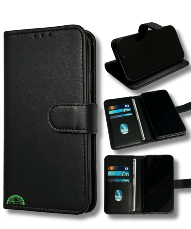 Bookcase Hoesje voor Xiaomi 13 Pro Zwart SecureFlip Wallet Case