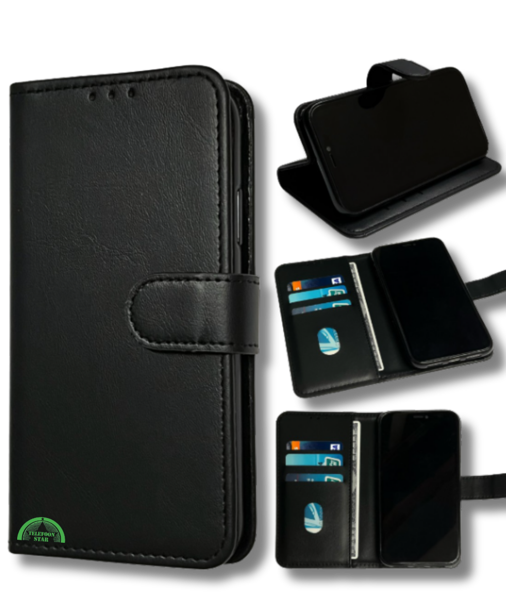 Bookcase Hoesje voor Xiaomi Redmi A5 Zwart Classic Wallet Protect Case