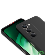 Hoesje voor Xiaomi Redmi 15 5G Zwart Siliconen Hoesje Anti-Slip Shockproof Strak Design