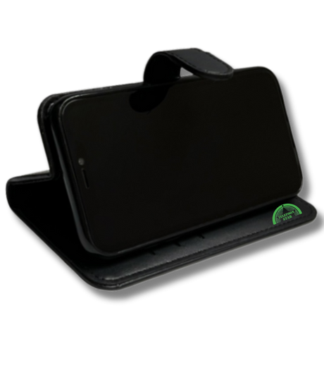 Bookcase Hoesje voor Xiaomi Redmi A3 Zwart Magnetische sluiting