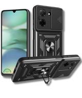 Hoesje voor Xiaomi Redmi A5 Zwart Slank ontwerp met Camera Slide Cover