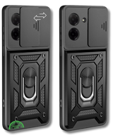 Hoesje voor Xiaomi Redmi A5 Zwart Slank ontwerp met Camera Slide Cover