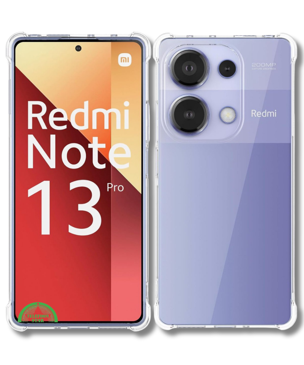 Hoesje voor Xiaomi Redmi Note 13 Pro 5G lichtgewicht en helder transparant