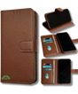 hoesje voor Xiaomi Redmi Note 13 Pro 5G bookcase Bruin SecureFlip Wallet Case