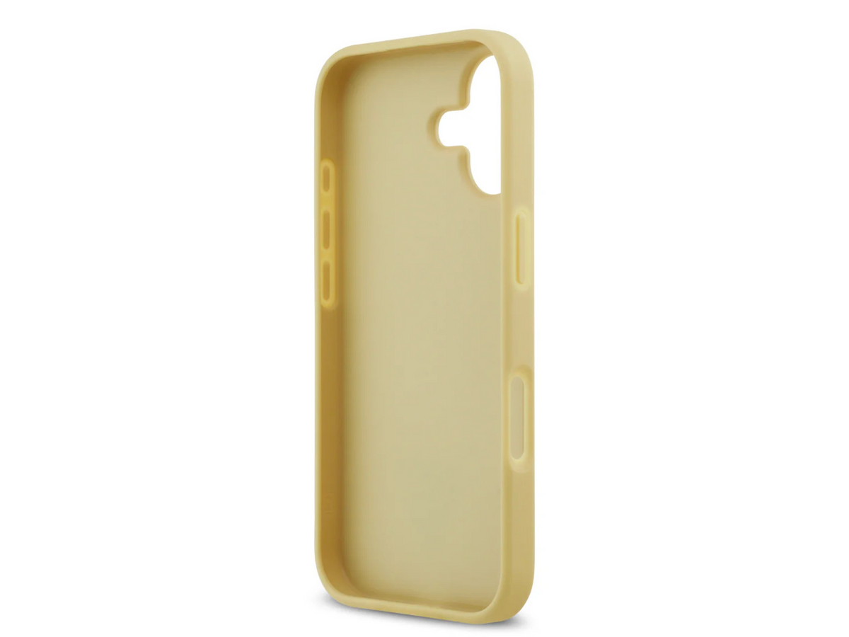 Guess Hoesje Goud Kristallen &ndash; Luxe Telefoonhoes met Logo