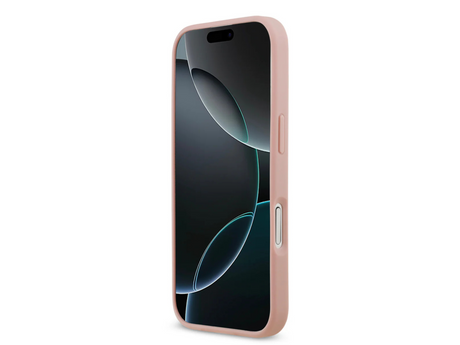 Guess Hoesje Roze Kristallen &ndash; Luxe Telefoonhoes met Logo